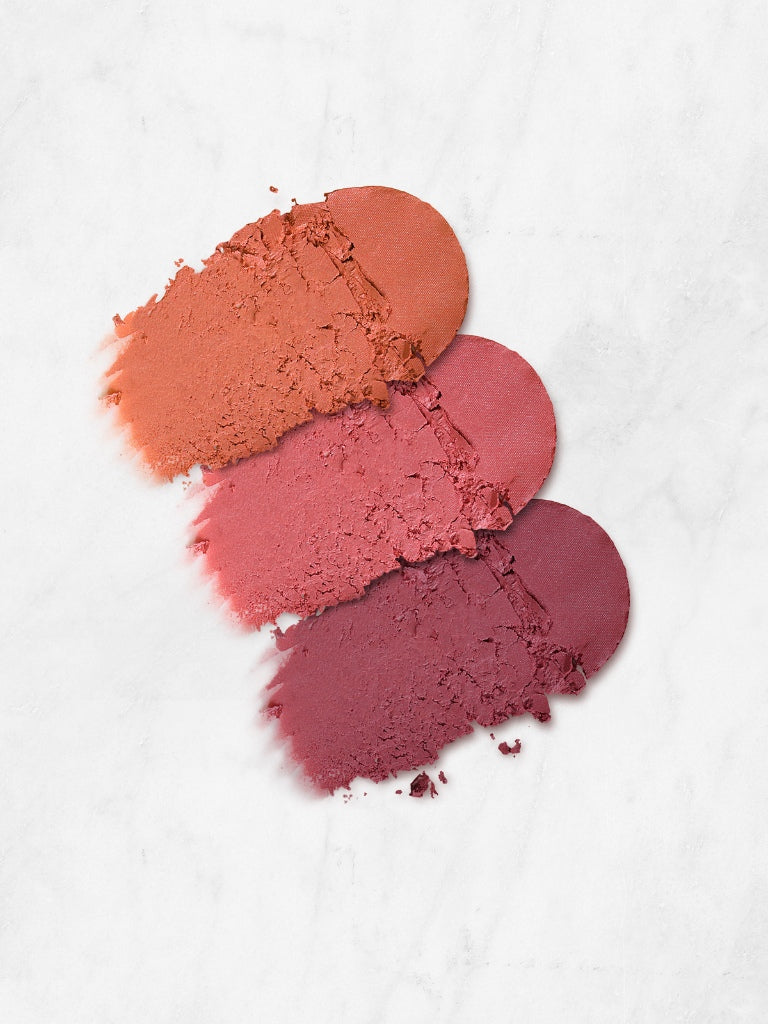 Textures des 3 blush