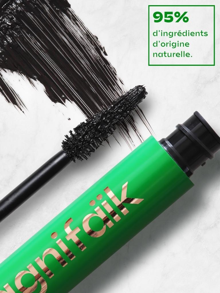 Mascara 95% d'ingrédients d'origine naturelle